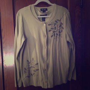 Twinset tank and cardigan